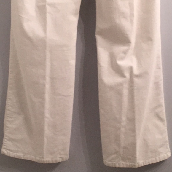 Chicos White Corduroy Jeans Sz 1.5, 31.5” Waist - Picture 4 of 8